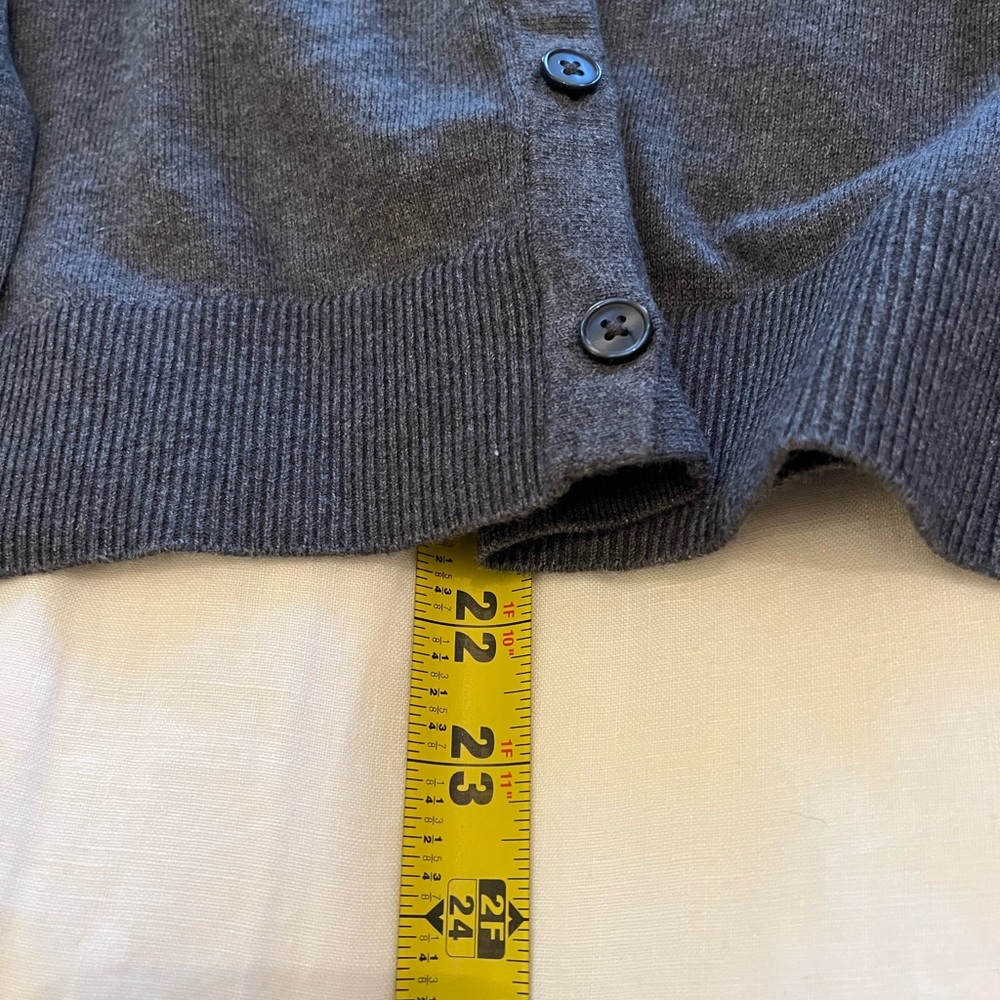 Banana Republic Charcoal Cardigan Sweater - Picture 5 of 5